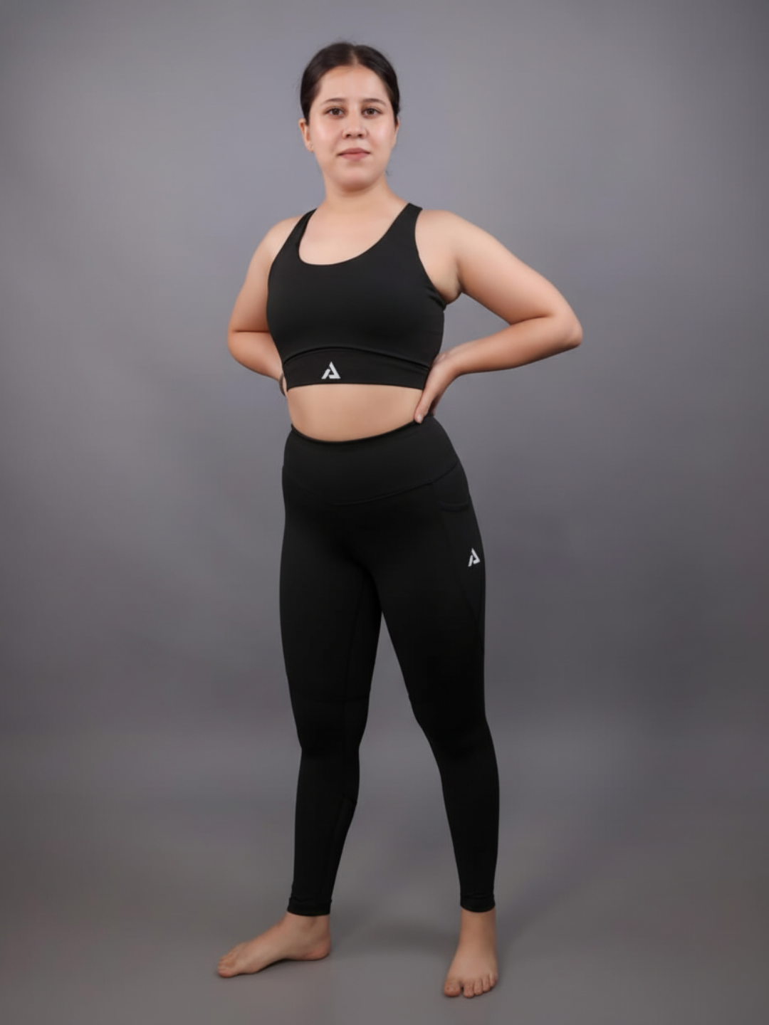 Raven Black Opt-Fit Bra - Image 3