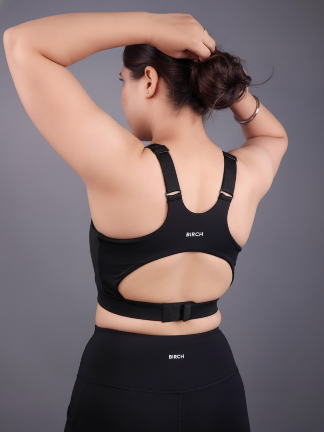 Raven Black Opt-Fit Bra - Image 4