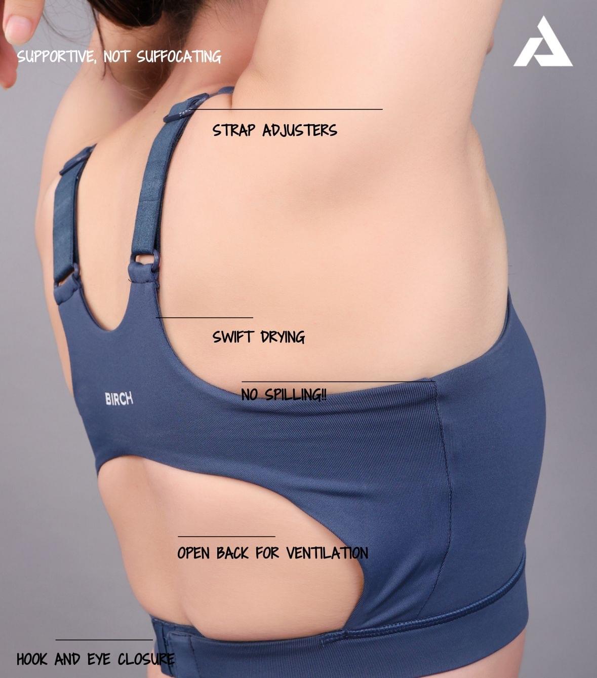 Raven Black Opt-Fit Bra - Image 7