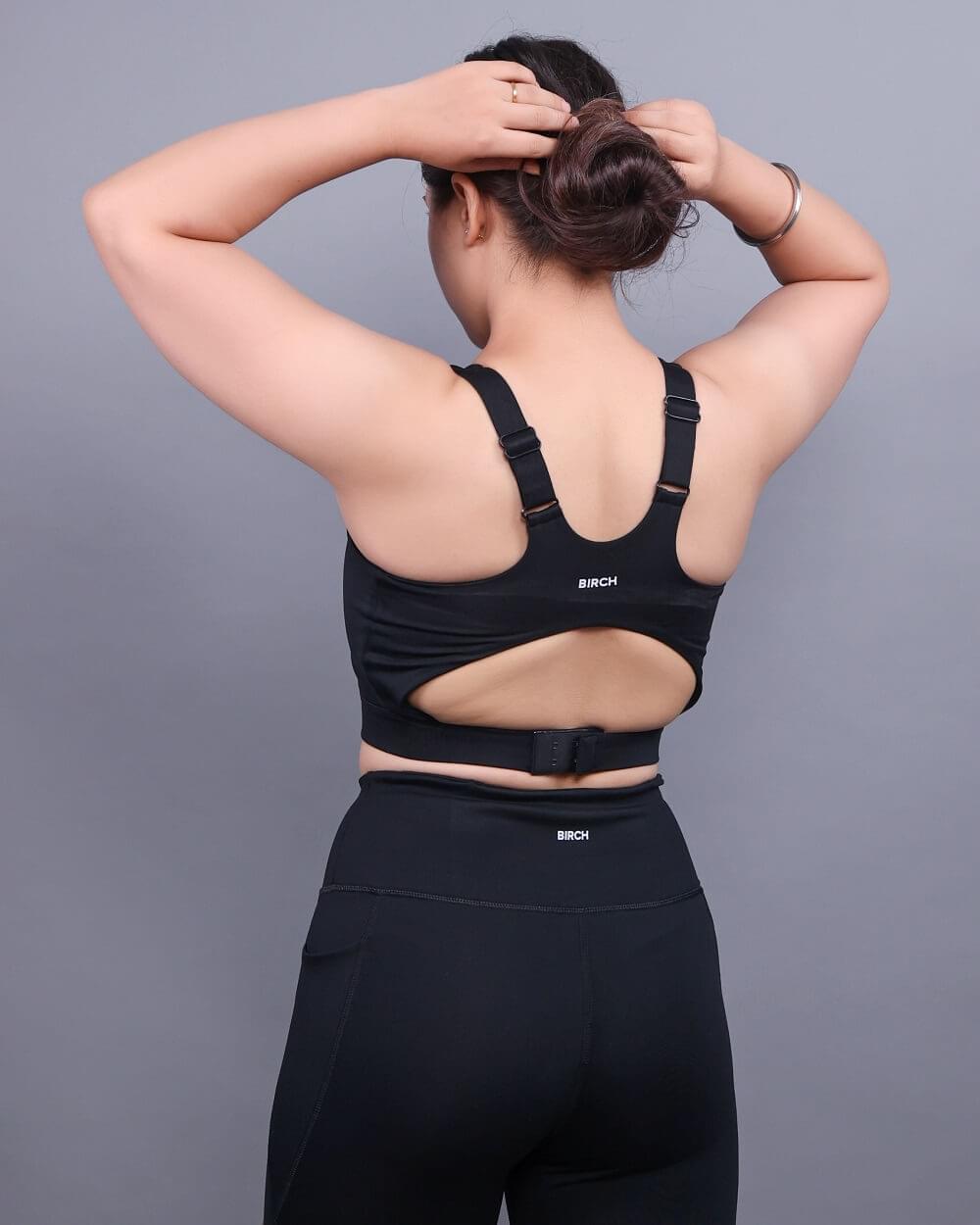 Raven Black Opt-Fit Bra - Image 5