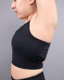 Raven Black Opt-Fit Bra