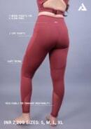 Raven Black Core Leggings