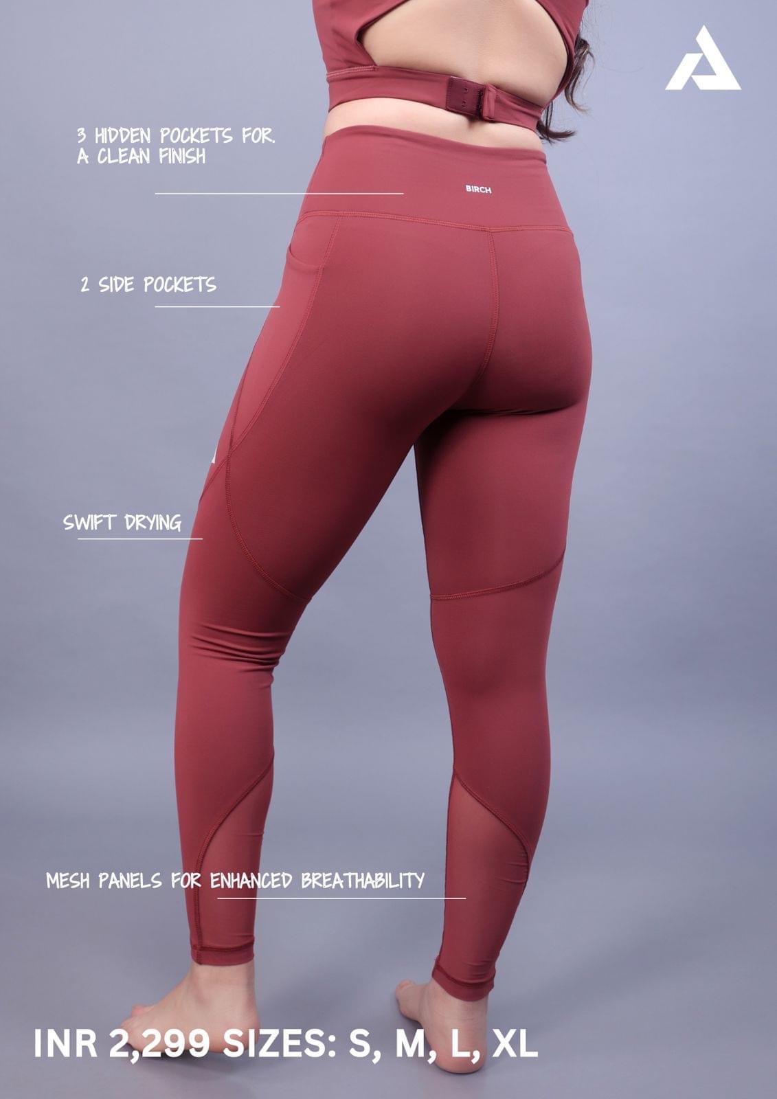 Raven Black Core Leggings - Image 8